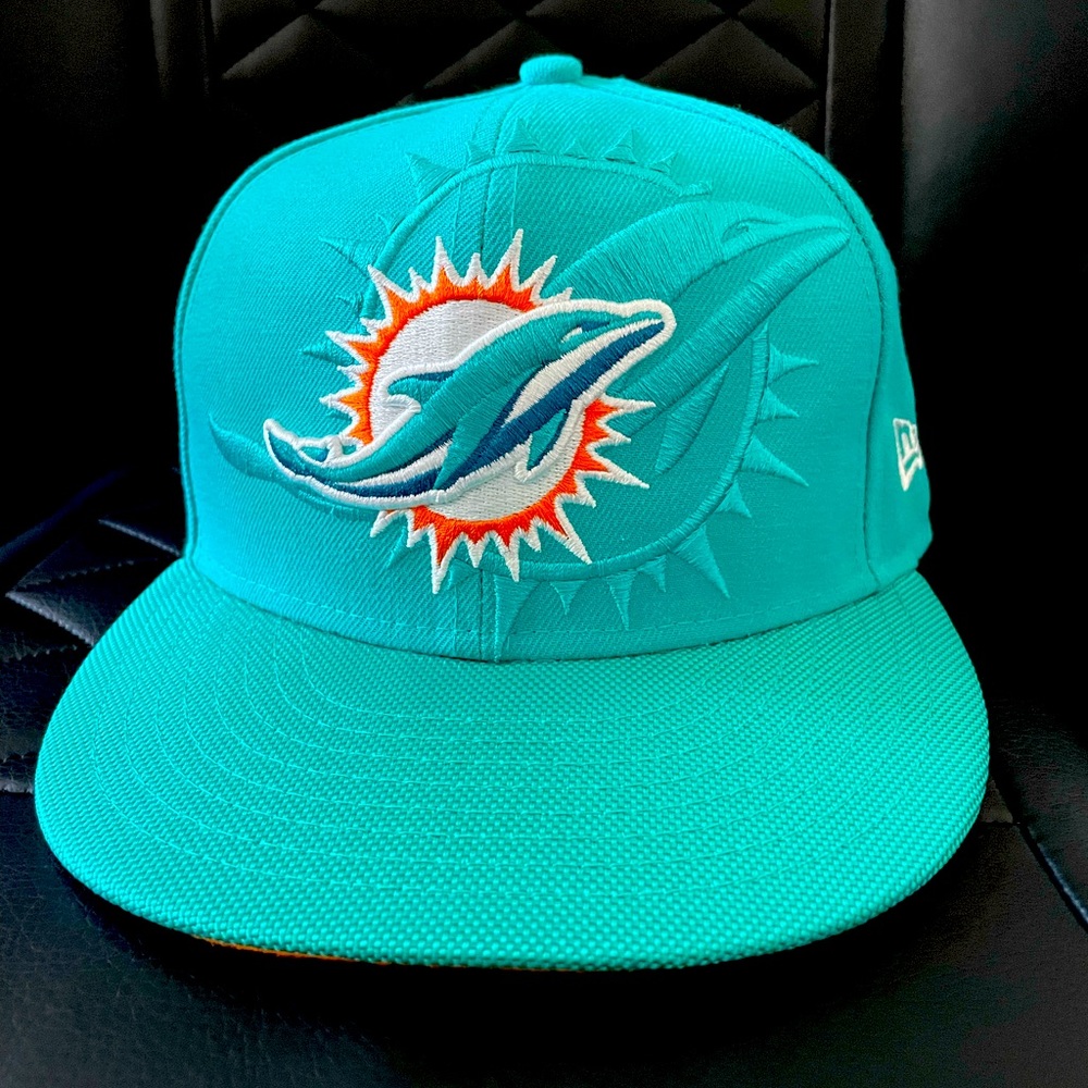 Miami Dolphins Fitted Hat 7 1/4